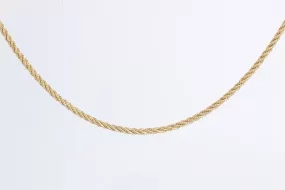 20" 14k Yellow Gold Rope Chain (8.76g.)