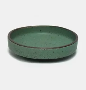 Ceramic Sauce Dish in Green