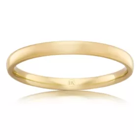 Classic Comfort 2.5mm - 9ct Yellow Gold