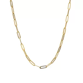 Classic Paperclip Chain Necklace