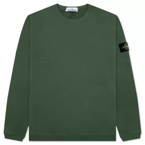 Crewneck Sweatshirt - Olive Green