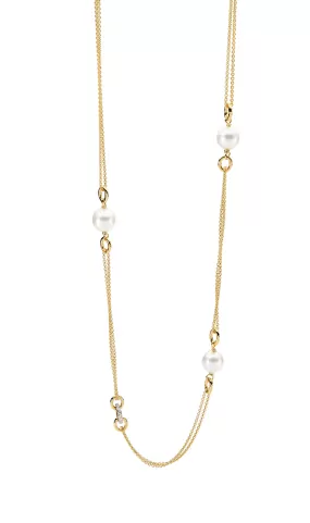 Double Chain with Diamonds and Pearls