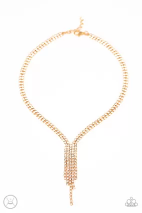 Double The Diva Gold-Necklace