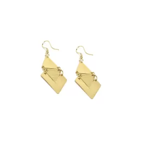 Earrings with Triangles DD16040