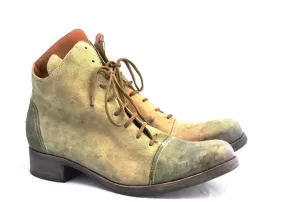 Fogey boot  |  Reverse olive cordovan