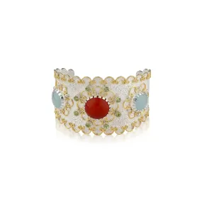 MINI ESME CABOCHON CUFF BRACELET