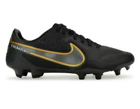 Nike Men's Tiempo Legend 9 Pro FG Black/Dark Grey