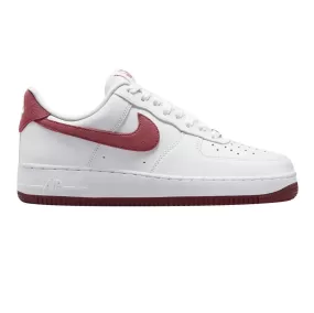 Nike Women's Air Force 1 White Adobe/Team Red/Dragon Red