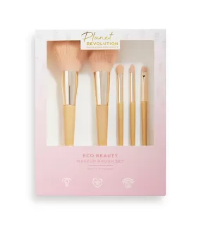 Planet Revolution - Set de brochas Eco Bamboo