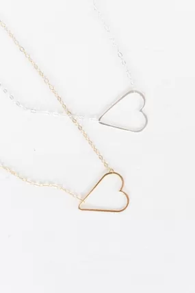 Rise Heart Necklace