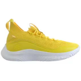 Under Armour Curry Flow 8 Mens Yellow Trainers